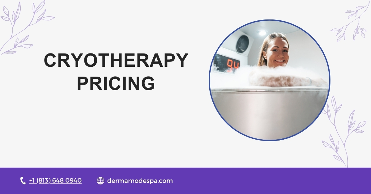 Cryotherapy Pricing